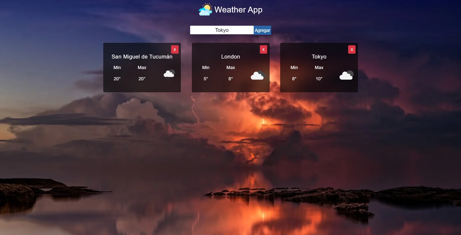 Captura de pantalla del proyecto /projects/Weather.webp